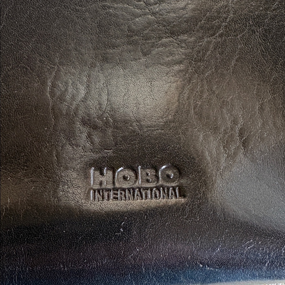 black leather cosmetic pouch bag, Toiletry Bag by Hobo International - Picture 9 of 9